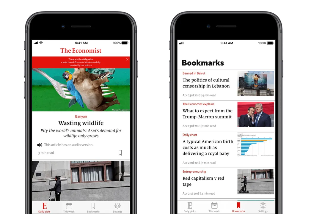 The Economist unveils new app to enhance digital reading experience and build long-term value with subscribers