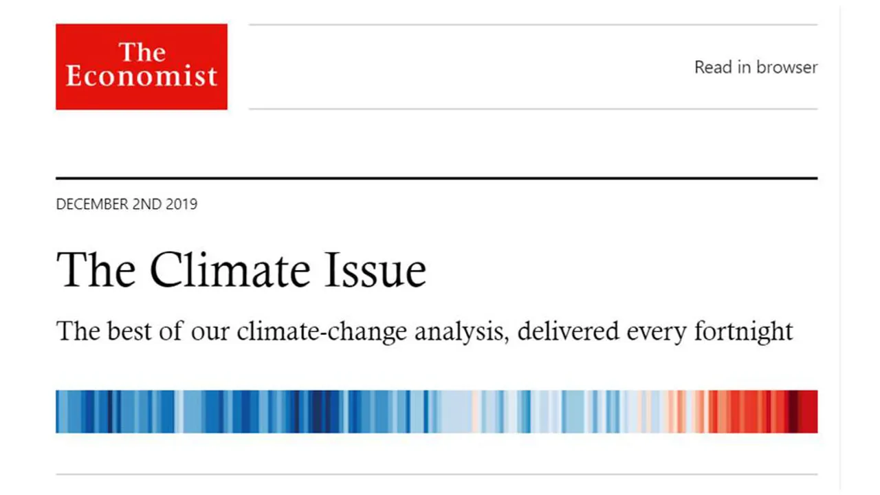 The Economist launches “The Climate Issue” newsletter