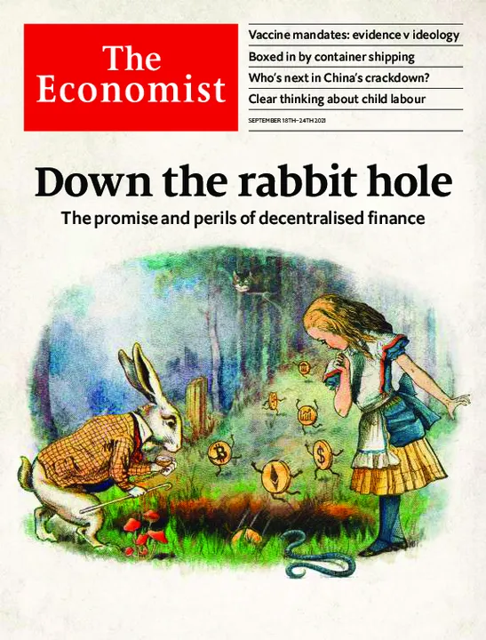 The Economist auctions its first NFT cover