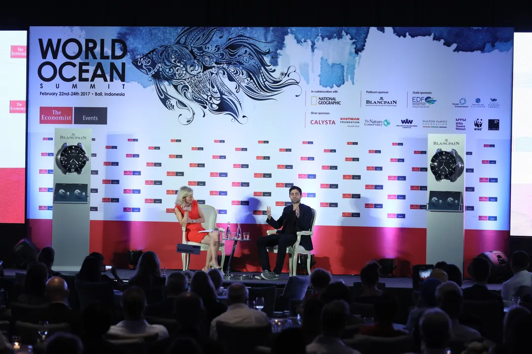 Actor Adrian Grenier and the Ocean Community Make a Pledge of Protection on Day One of The Economist's World Ocean Summit