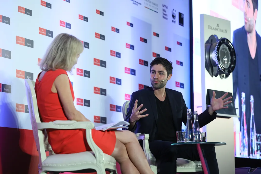 Actor Adrian Grenier and the Ocean Community Make a Pledge of Protection on Day One of The Economist's World Ocean Summit