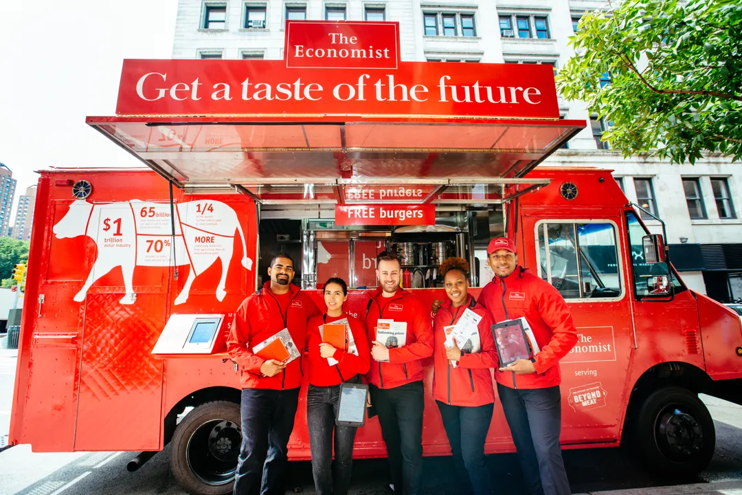 THE ECONOMIST EXPANDS #feedingthefuture CAMPAIGN WITH “FAST FORWARD FOOD” LAUNCH IN NEW YORK CITY AND LONDON; “WASTE NOT. WANT NOT” LAUNCH IN SAN FRANCISCO