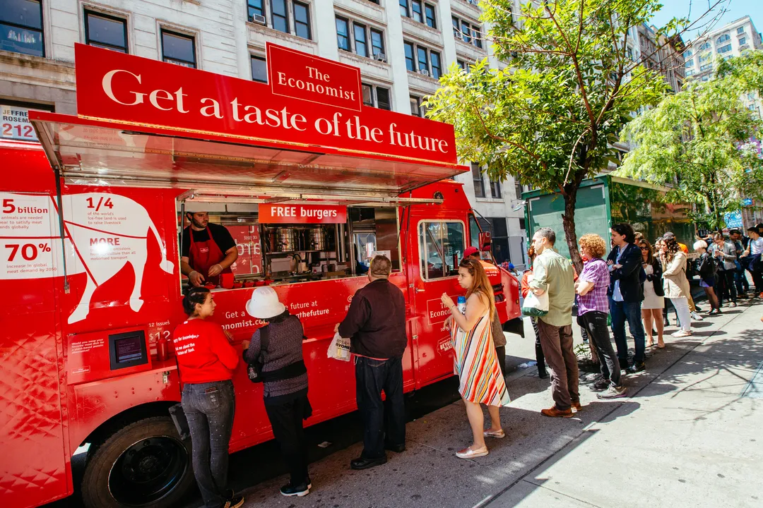 THE ECONOMIST EXPANDS #feedingthefuture CAMPAIGN WITH “FAST FORWARD FOOD” LAUNCH IN NEW YORK CITY AND LONDON; “WASTE NOT. WANT NOT” LAUNCH IN SAN FRANCISCO